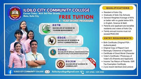 University of Iloilo: Criminology bachelor's courses offered.